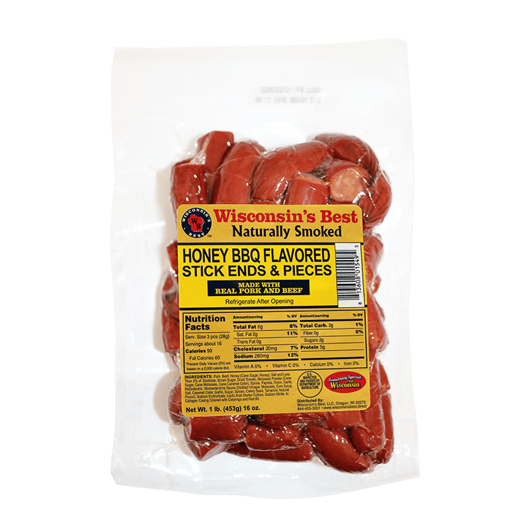 WISCONSIN'S BEST - HONEY BBQ MEAT ENDS & PIECES