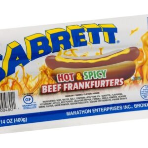 SABRETT HOT & SPICY BEEF FRANKS