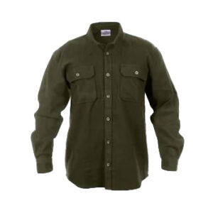 HEAVY WEIGHT SOLID FLANNEL SHIRT