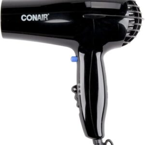 CONAIR 047BW BLACK 2 HEAT / 2 SPEED HAIR DRYER