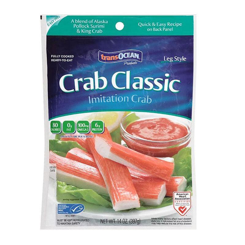 TRANSOCEAN CRAB CLASSIC CRAB LEG IMITATION
