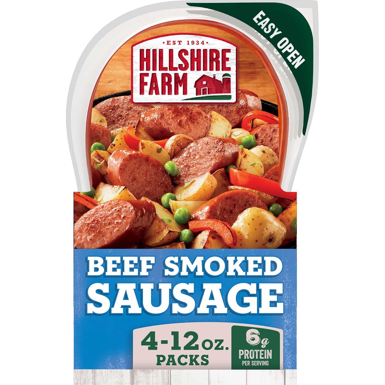 HILLSHIRE FARM SMOKED BEEF SAUSAGE (4 PACK)