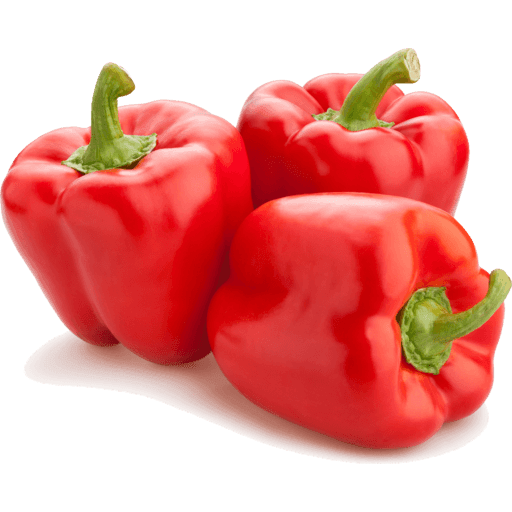 RED BELL PEPPERS (APPROXIMATELY 3 PER ORDER)
