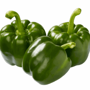GREEN PEPPERS  (APPROXIMATELY 3 PER ORDER)