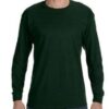 JERZEES LONG SLEEVE POCKET T SHIRT