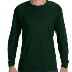JERZEES LONG SLEEVE POCKET T SHIRT