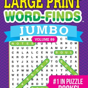 JUMBO LARGE PRINT WORD FINDS