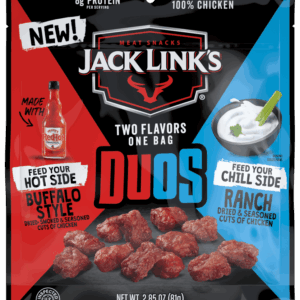 JACK LINK'S BUFFALO STYLE & RANCH DUO CHICKEN BITES