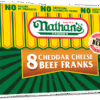 NATHAN'S CHEESE BEEF FRANKS