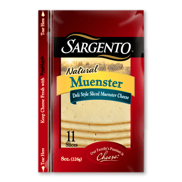 SARGENTO SLICED MUENSTER CHEESE