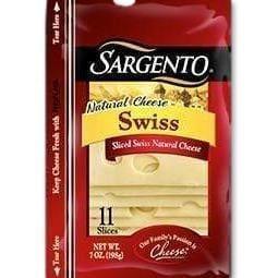 SARGENTO SLICED SWISS CHEESE